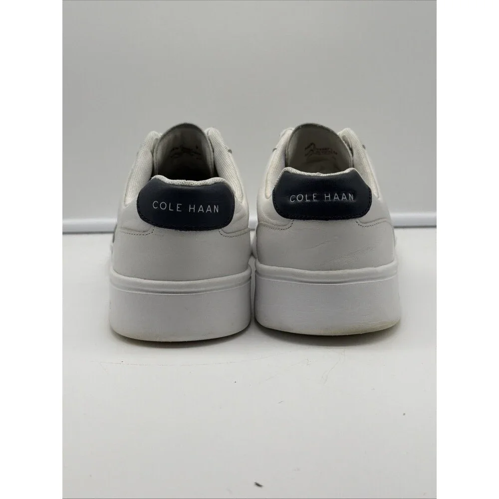 Cole Haan Grand Crosscourt White Perforated Sneakers Shoes C33987 Mens Size 9